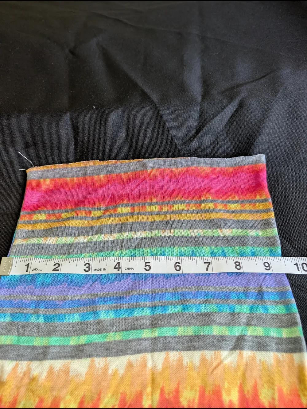 Hand Crafted Rainbow Tie-Dye Bohemian Headband
